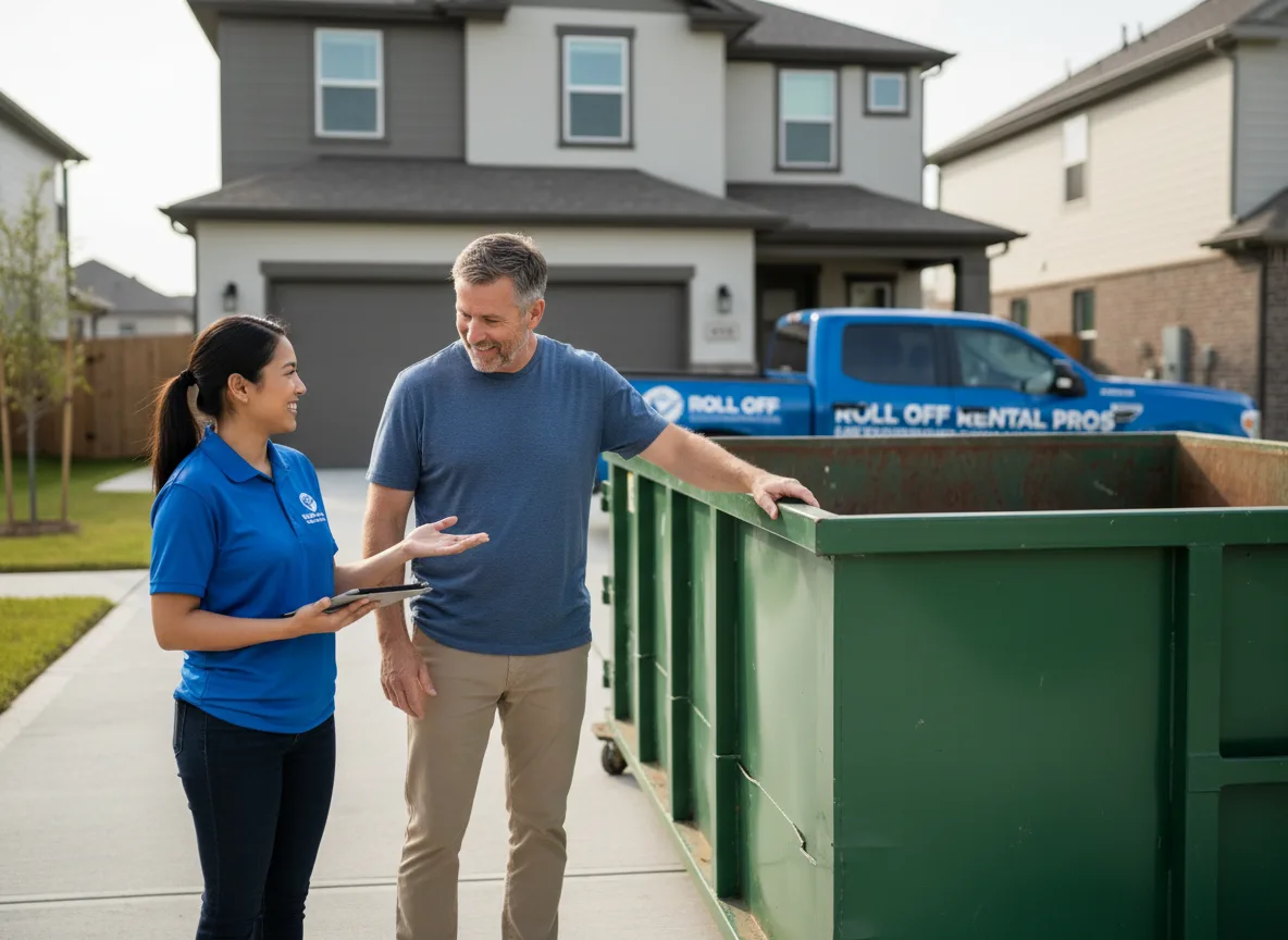 Roll Off Dumpster Rental Goodrich, TX FAQs